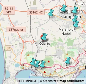 Mappa Via A. Gramsci, 80010 Quarto NA, Italia (5.04545)