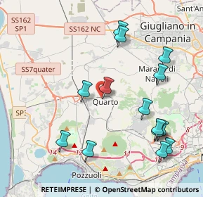 Mappa Via A. Gramsci, 80010 Quarto NA, Italia (4.815)