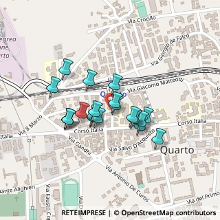 Mappa Via Antonio Gramsci, 80010 Quarto NA, Italia (0.179)