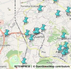 Mappa Via A. Gramsci, 80010 Quarto NA, Italia (2.9175)