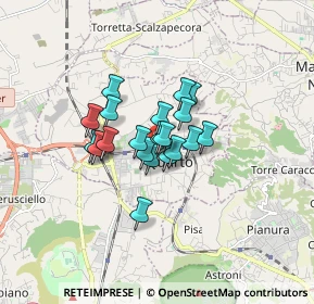 Mappa Via A. Gramsci, 80010 Quarto NA, Italia (1.0705)