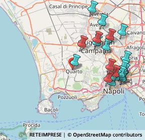 Mappa Via A. Gramsci, 80010 Quarto NA, Italia (9.4585)