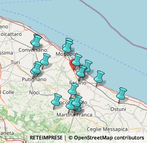 Mappa Contrada Sant'Antonio D'Ascula, 70043 Monopoli BA, Italia (14.32368)