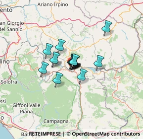 Mappa Via Serro di Morra, 83047 Lioni AV, Italia (6.96063)