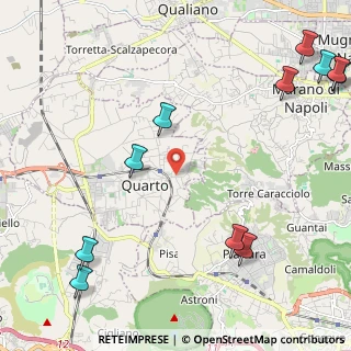 Mappa Via Santa Maria in Duno, 80010 Quarto NA, Italia (3.38909)