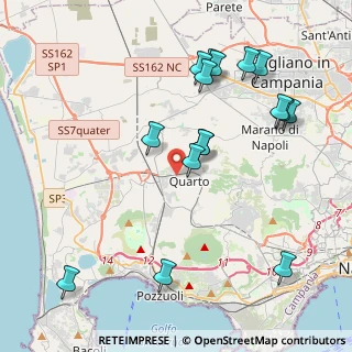 Mappa Via Segaetano, 80010 Quarto NA, Italia (4.8325)