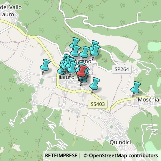 Mappa Via Remondini, 83023 Lauro AV, Italia (0.52)