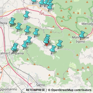 Mappa Via Remondini, 83023 Lauro AV, Italia (5.5105)