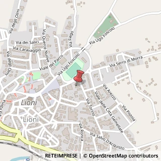 Mappa Via Torino, 21, 83047 Lioni, Avellino (Campania)
