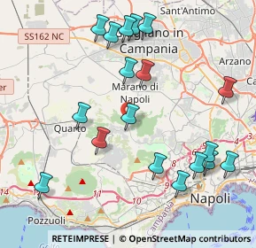 Mappa Via Ruocco, 80016 Torre Caracciolo NA, Italia (4.83556)