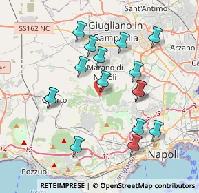 Mappa Via Ruocco, 80016 Torre Caracciolo NA, Italia (3.95)