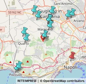 Mappa Via Ruocco, 80016 Torre Caracciolo NA, Italia (4.52438)