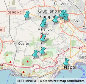 Mappa Via Ruocco, 80016 Torre Caracciolo NA, Italia (4.08455)