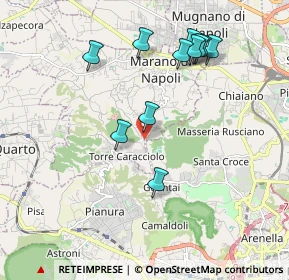 Mappa Via Ruocco, 80016 Torre Caracciolo NA, Italia (2.08727)