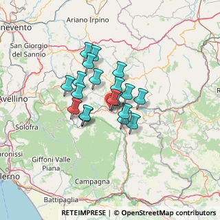 Mappa Via P. Nittoli, 83047 Lioni AV, Italia (9.81158)