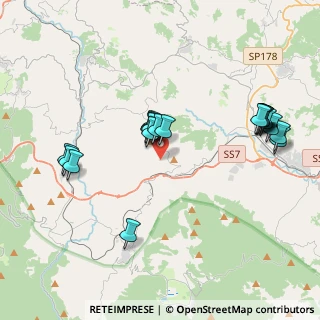 Mappa Contrada Falcera, 83051 Nusco AV, Italia (4.216)