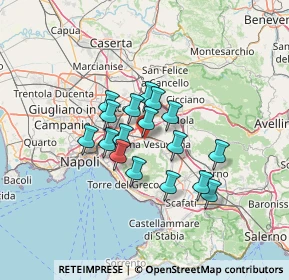 Mappa Via Starza della Regina, 80049 Somma Vesuviana NA, Italia (10.43824)