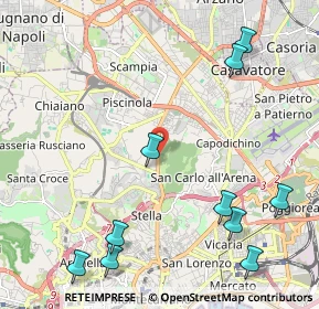 Mappa Discesa Bellaria, 80145 Napoli NA, Italia (3.12182)