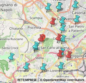 Mappa Discesa Bellaria, 80145 Napoli NA, Italia (2.5195)