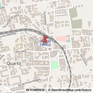 Mappa Via Cicori, 34, 80010 Quarto, Napoli (Campania)