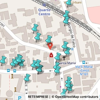 Mappa Via G. Spanò, 80010 Quarto NA, Italia (0.08148)