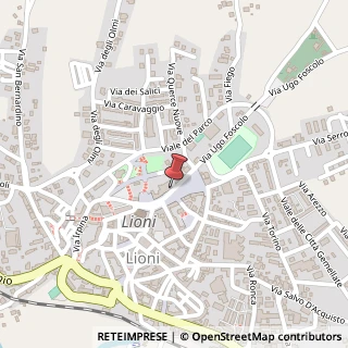 Mappa Piazza della Vittoria, 55, 83047 Lioni, Avellino (Campania)