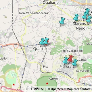Mappa Via santa, 80010 Quarto NA, Italia (3.13545)