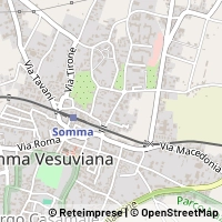 Mapa Somma Vesuviana