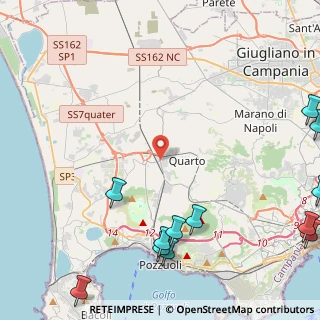 Mappa Via San R. Mercadante, 80010 Quarto NA, Italia (7.33833)