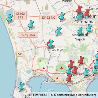 Mappa Via San R. Mercadante, 80010 Quarto NA, Italia (7.044)