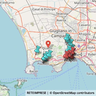 Mappa Via Aldo Moro, 80010 Quarto NA, Italia (7.7425)