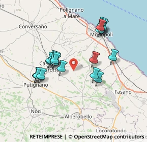 Mappa V6GG+P5, 70043 Monopoli BA, Italia (7.207)