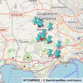 Mappa Via Marano Pianura, 80145 Marano di Napoli NA, Italia (2.83933)
