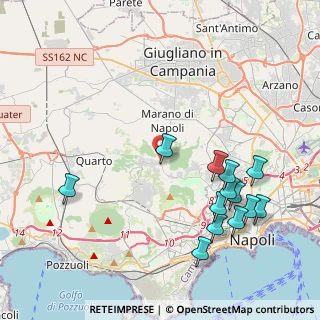 Mappa Via Marano Pianura, 80145 Marano di Napoli NA, Italia (5.01)
