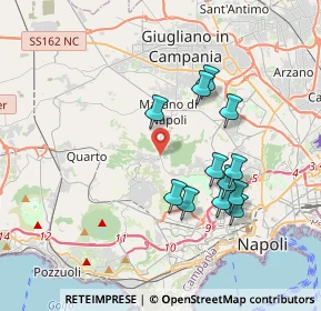 Mappa Via Marano Pianura, 80145 Marano di Napoli NA, Italia (3.67083)