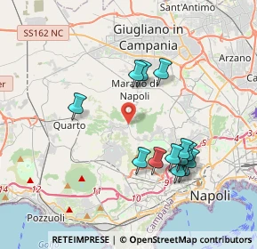 Mappa Via Marano Pianura, 80145 Marano di Napoli NA, Italia (3.90923)