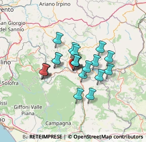 Mappa Corso Umberto I, 83047 Lioni AV, Italia (9.797)