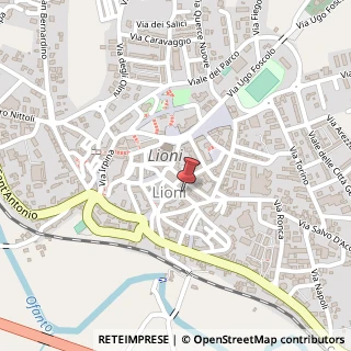 Mappa Corso Umberto I, 71, 83047 Lioni, Avellino (Campania)