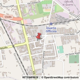 Mappa Via San R. Mercadante, 31, 80010 Quarto, Napoli (Campania)