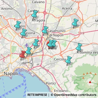Mappa Via Napoli, 80040 Volla NA, Italia (4.26583)