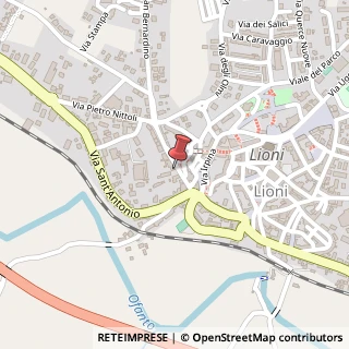 Mappa Via San Bernardino, 29, 83047 Lioni, Avellino (Campania)