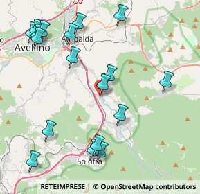 Mappa Via Palazzo, 83020 San Michele di Serino AV, Italia (5.27722)