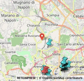 Mappa Via M, 80145 Napoli NA, Italia (3.435)