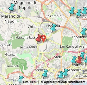 Mappa Via M, 80145 Napoli NA, Italia (3.596)