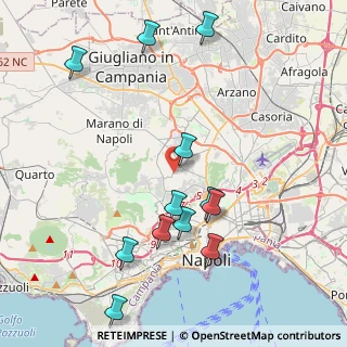 Mappa Via M, 80145 Napoli NA, Italia (4.86833)