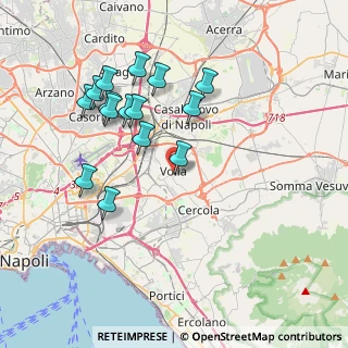 Mappa Via Dante Alighieri, 80040 Volla NA, Italia (4.032)