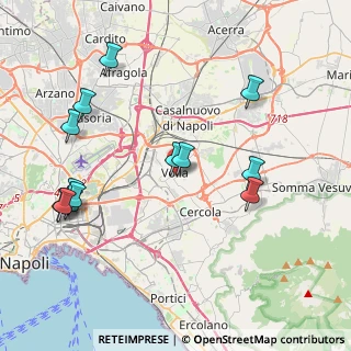 Mappa Via Dante Alighieri, 80040 Volla NA, Italia (4.87538)