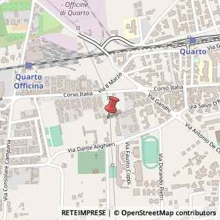 Mappa Via Dante Alighieri, 18, 80010 Quarto, Napoli (Campania)