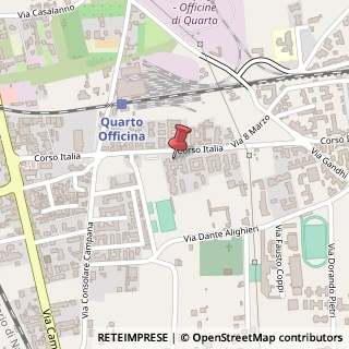 Mappa Corso Italia, 423, 80010 Quarto, Napoli (Campania)