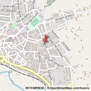 Mappa Via Torino, 14, 83047 Lioni, Avellino (Campania)